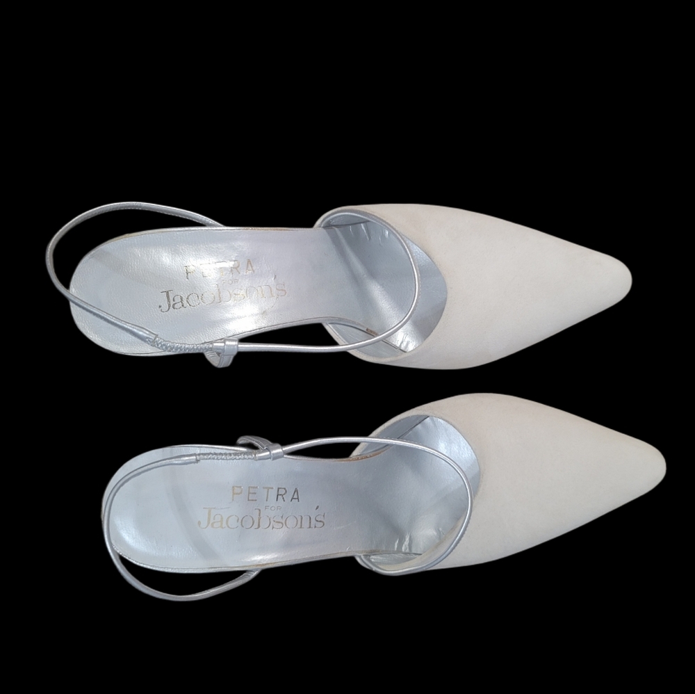 Vintage Petra for Jacobson's pointed-toe slingback heels